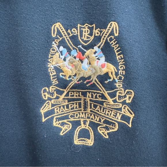 Polo Ralph Lauren Pony-embroidered polo shirt men’s L - Picture 6 of 10